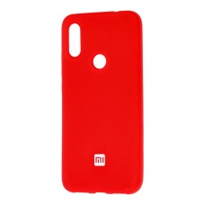 Чохол для Xiaomi Redmi 7 Silicone cover червоний