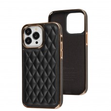 Чохол для iPhone 14 Pro Max Puloka leather case black