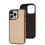 Чохол для iPhone 14 Pro Max Puloka leather case pink sand
