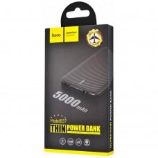 Внешний аккумулятор power bank Hoco B37 Persistent 5000 mAh black