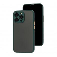 Чехол для iPhone 13 Pro Max LikGus Totu camera protect оливковый