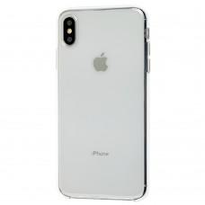 Чехол Silicone для iPhone Xs Max Premium case прозрачный