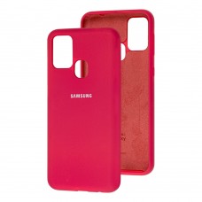 Чохол для Samsung Galaxy M31 (M315) Silicone Full вишневий