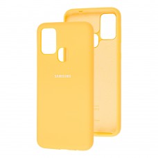 Чохол для Samsung Galaxy M31 (M315) Silicone Full жовтий