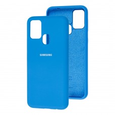 Чехол для Samsung Galaxy M31 (M315) Silicone Full голубой