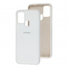 Чехол для Samsung Galaxy M31 (M315) Silicone Full белый