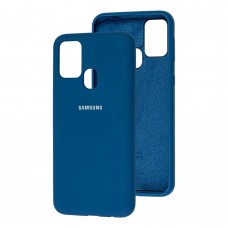 Чехол для Samsung Galaxy M31 (M315) Silicone Full синий