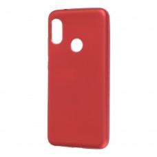 Чехол для Xiaomi Redmi 6 Pro / Mi A2 Lite Rock матовый красный
