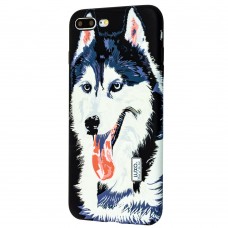 Чехол Luxo Face для iPhone 7 Plus / 8 Plus флуоресцентный волк