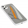 Чехол для iPhone 11 Pro Max Sneakers Brand yeezy 350 серый