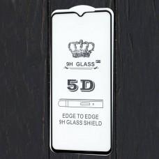 Защитное стекло для Xiaomi Redmi 9T / Poco M3 Full Glue черное (OEM)