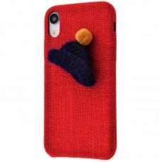 Чохол для iPhone X Handmade Hat червоний