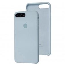 Чехол Silicone для iPhone 7 Plus / 8 Plus case gray blue