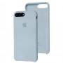 Чохол Silicone для iPhone 7 Plus / 8 Plus case gray blue