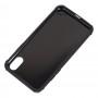 Чохол для iPhone Xs Max carbon "Stylish" чорний
