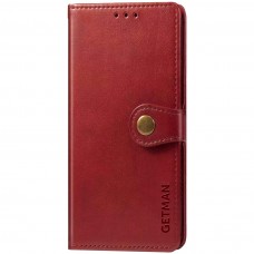 Чехол книжка для Xiaomi Redmi Note 11 / 11s Getman gallant красный