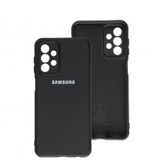Чехол для Samsung Galaxy A23 Silicone Full camera черный