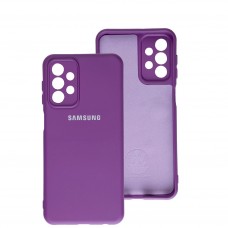 Чохол для Samsung Galaxy A23 Silicone Full camera purple