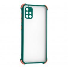 Чехол для Samsung Galaxy A51 (A515) LikGus Totu corner protection зеленый