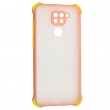 Чохол для Xiaomi Redmi Note 9 LikGus Totu corner protection рожевий