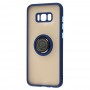 Чехол для Samsung Galaxy S8+ (G955) LikGus Edging Ring синий 