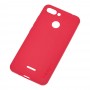 Чехол для Xiaomi Redmi 6 Spigen soft matt красный