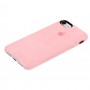 Чохол Alcantara для iPhone 7/8 світло-рожевий