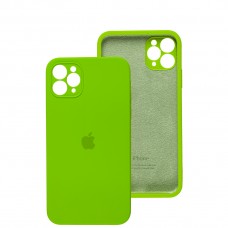 Чохол для iPhone 11 Pro Max Square Full camera lime green