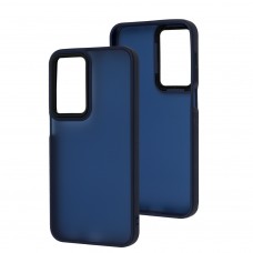 Чохол для Samsung Galaxy M35 (M356) Wave Matte Color midnight blue