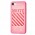 Чехол для iPhone 7 / 8 off-white leather розовый