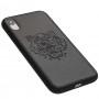 Чохол для iPhone Xr Kenzo leather чорний