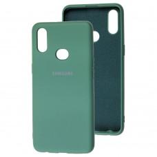 Чехол для Samsung Galaxy A10s (A107) Full Bran зеленый