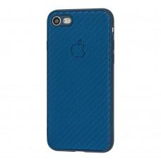 Чохол Carbon New для iPhone 7/8 синій