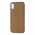 Чехол Carbon New для iPhone Xr светло-коричневый