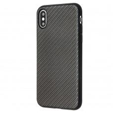 Чохол Carbon New для iPhone X / Xs чорний