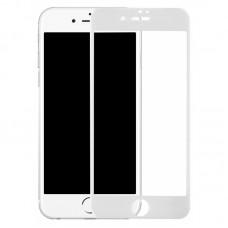 Защитное стекло 4D для iPhone 6 Full Screen белый (OEM)