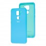 Чохол для Xiaomi Redmi Note 9 Silicone Full блакитний