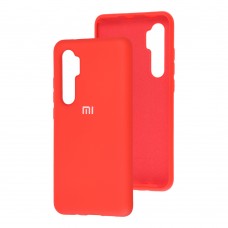 Чехол для Xiaomi Mi Note 10 Lite Silicone Full красный