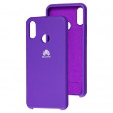 Чехол для Huawei P Smart Plus Silky Soft Touch фиолетовый