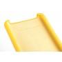 Чехол для Huawei P Smart Plus Silky Soft Touch "желтый"