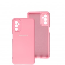 Чехол для Samsung Galaxy M52 (M526) Silicone Full camera розовый / light pink