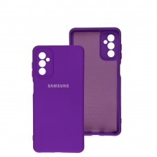 Чохол для Samsung Galaxy M52 (M526) Silicone Full camera purple