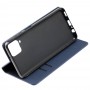 Чехол книжка для Samsung Galaxy A12 (A125) Black magnet синий