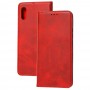 Чохол книжка для Xiaomi Redmi 9A Black magnet червоний