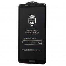 Защитное стекло 6D для Huawei Y5 2018 OG Crown черный (OEM)