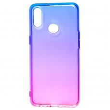 Чохол для Samsung Galaxy A10s (A107) Gradient Design синьо-рожевий