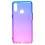 Чехол для Samsung Galaxy A10s (A107) Gradient Design сине-розовый