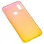 Чехол для Samsung Galaxy A10s (A107) Gradient Design красно-желтый