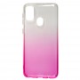 Чехол для Samsung Galaxy M21 / M30s Gradient Design бело-розовый