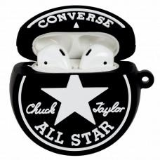 Чохол для AirPods Converse All Star "чорний"